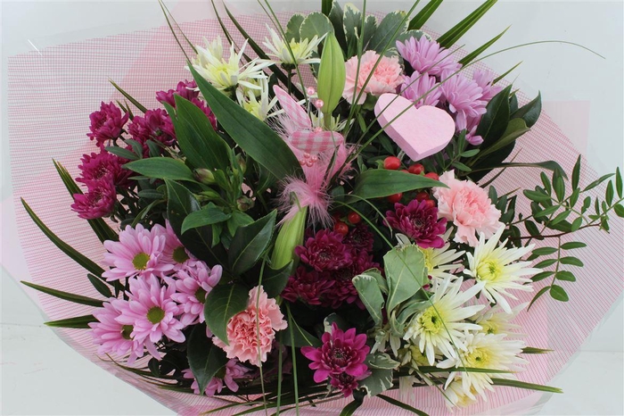 <h4>Boeket Groot Roze (mother's Day)</h4>