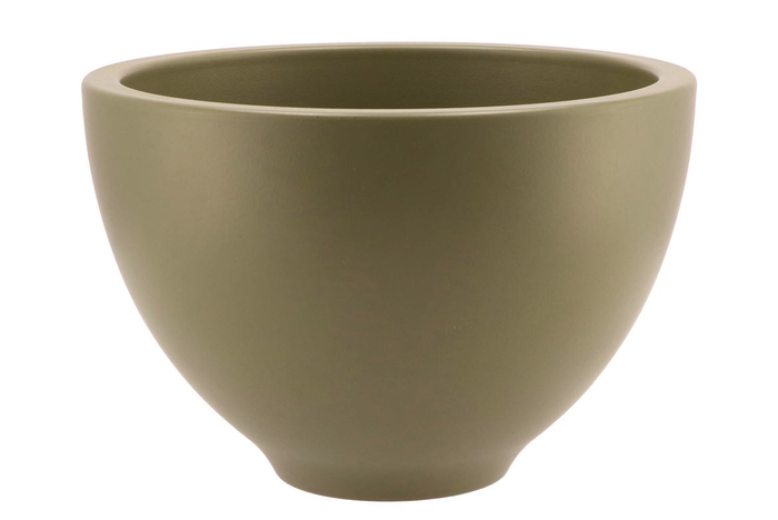 <h4>Vinci Army Green Bowl 27x18cm</h4>