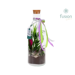 Green Bottle Fles Medium met Pasen arrangement