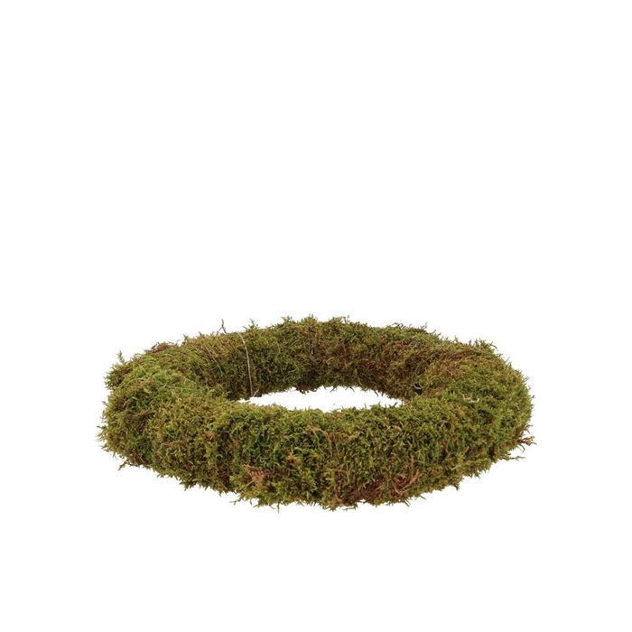 <h4>Nature Wreath Green Moss 30cm</h4>