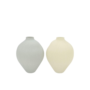 Luxx Nordic Green Vase Organic Ass 17x17x23cm Nm