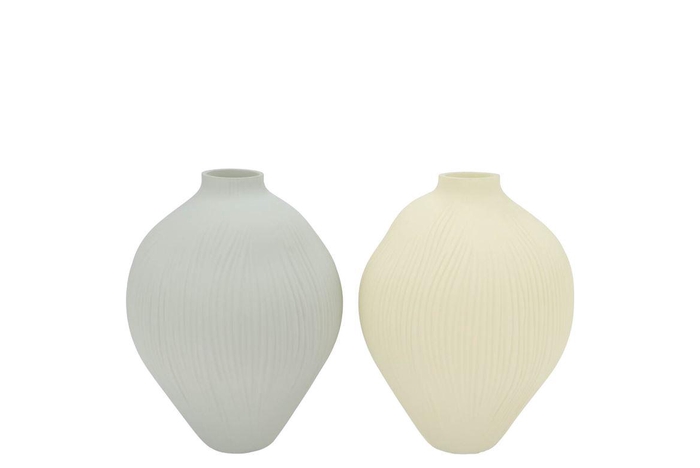 <h4>Luxx Nordic Green Vase Organic Ass 17x17x23cm Nm</h4>
