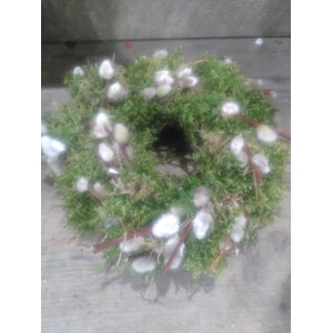 KRANZ 08 MOOS-KÄTZCHEN 15CM