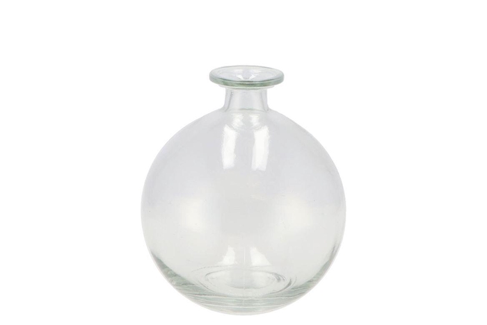 <h4>Glass Dry Clear Bottle Globe 9x12cm</h4>
