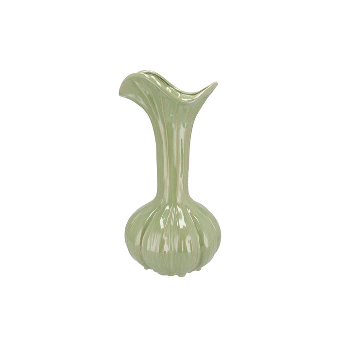<h4>Mia Pistache Vase Garlic 21x21x44cm Nm</h4>