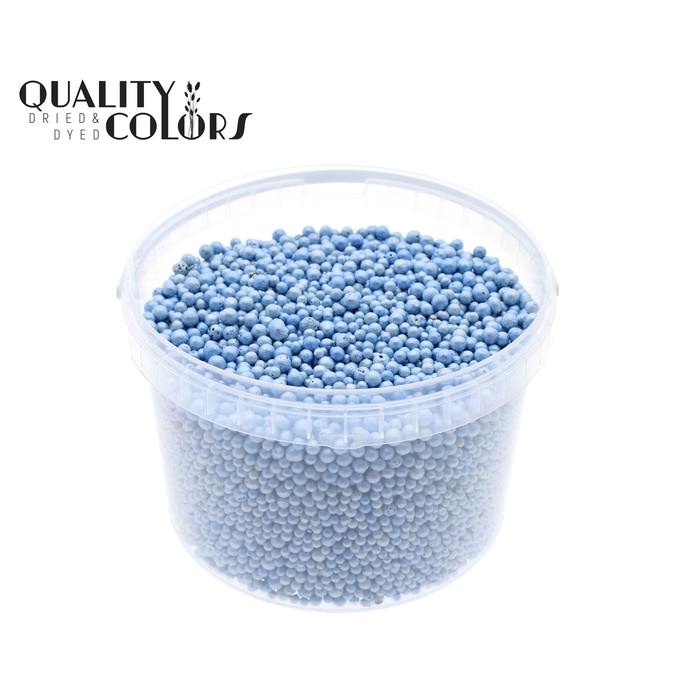 <h4>Terracotta pearls 3 ltr bucket Light Blue</h4>