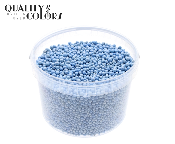 Terracotta pearls 3 ltr bucket Light Blue