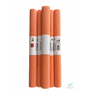 FLORISTENCREPE 50CM*2,5M SALMON 5 ROLLEN