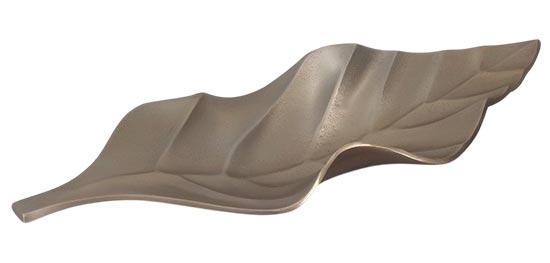 Bowl Wavy Leaf L56.5W24H7.5
