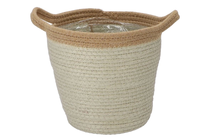 <h4>Tripoli Basket Pot Pistachio 23x22cm Nm</h4>