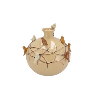 Bird Sand Vase Globe 23x23x23cm Nm
