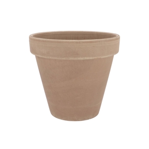 Terracotta Choco Pot Grey D21xh19cm