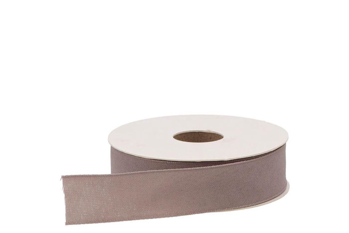 <h4>Ribbon Textile 07 Taupe 20mx25mm Nm</h4>