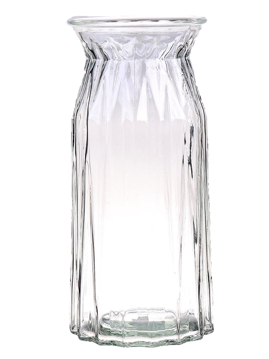 <h4>DF01-664120400 - Vase Ruby d10.5/11.5xh24 clear</h4>