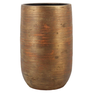 Vaas Funchal d26 h40cm goud