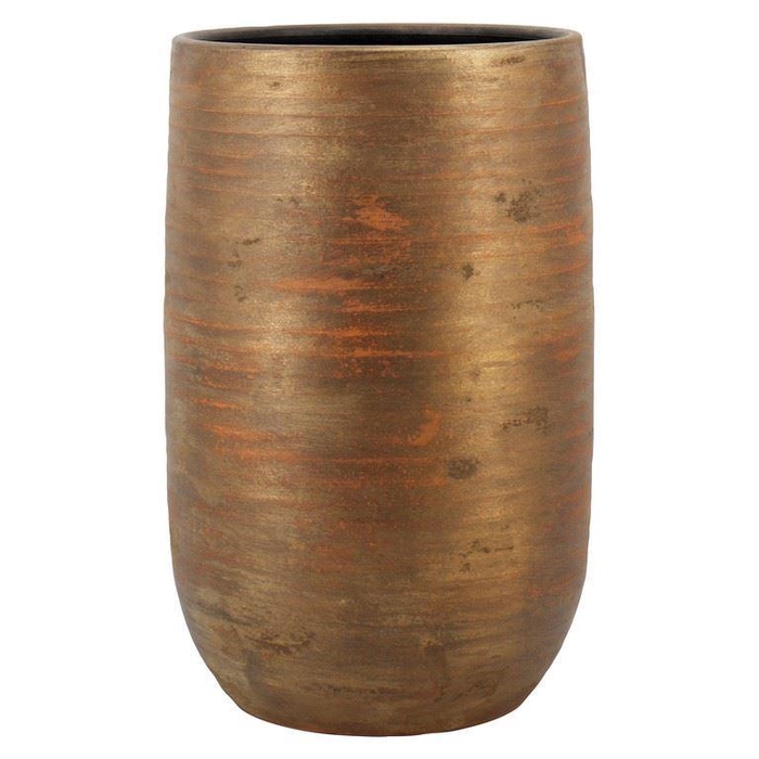 <h4>Vaas Funchal d32 h50cm goud</h4>