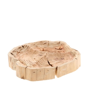 Homedeco Elvon schaal 30*25*6cm