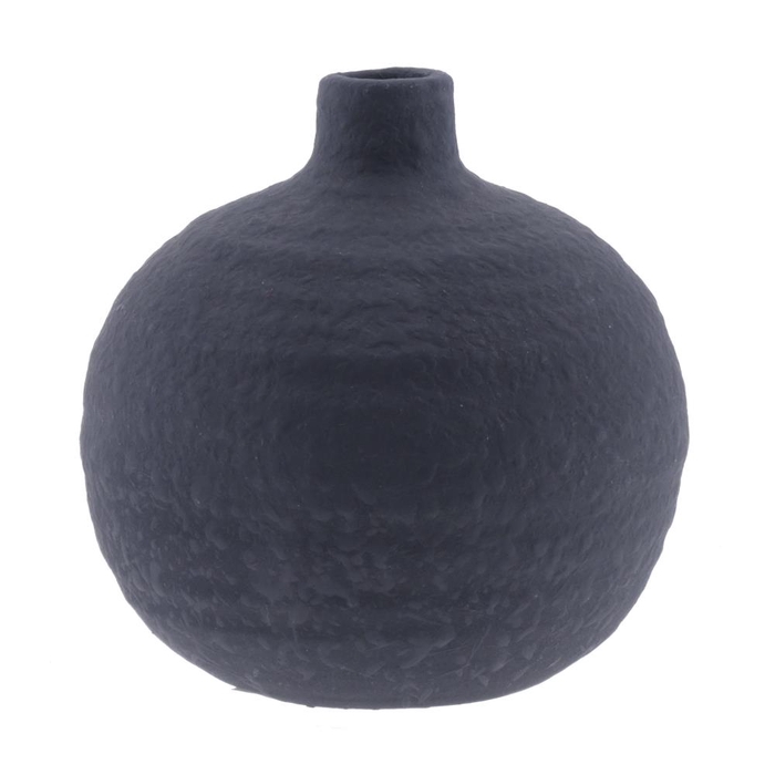 Vase Ø11x11cm Black 85905
