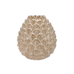Mika Cozy Sand Vase Pinecone Edge 34x37cm