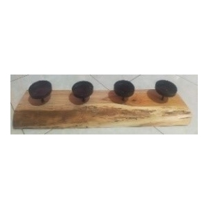 Candleholder 4 Teak Panja L68W15H10