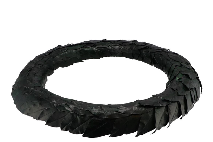<h4>Wreath Leaf Green 80cm</h4>