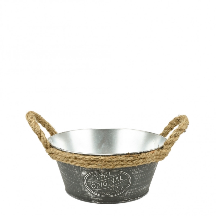 <h4>Zinc Provence tray d19.5*9cm</h4>