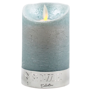 DF12-BD-20450 - Magic fl candle 75x125mm mintgreen tmr