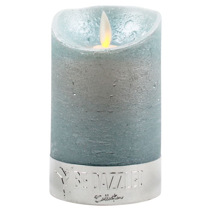 <h4>DF12-BD-20450 - Magic fl candle 75x125mm mintgreen tmr</h4>