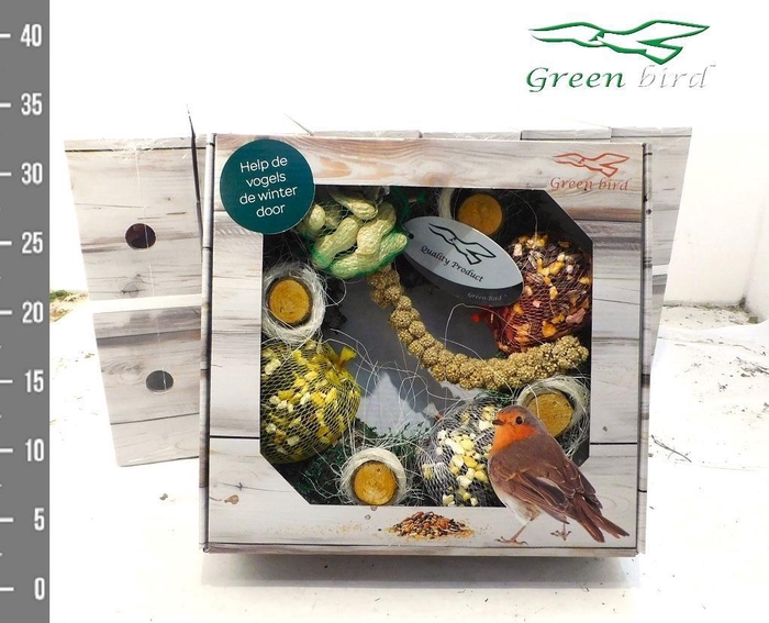 <h4>Nieuw Voeder Krans Mini in kado Doos</h4>