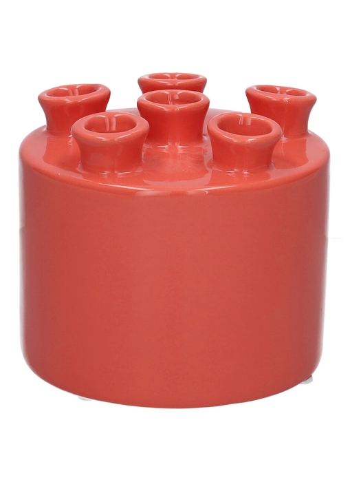 <h4>DF03-666843900 - Vase Tulia d3/12xh10.5 candy pink</h4>