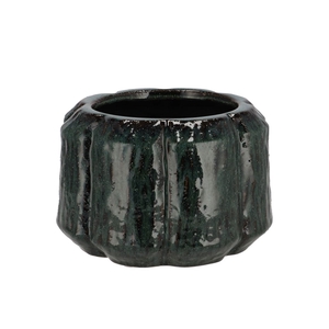 Kiran Majestic Dark Green Pot 18x18x13cm