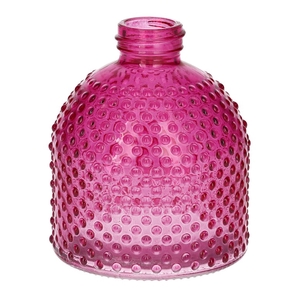 Bottle Caro14 d7.8xh9 fuchsia trans