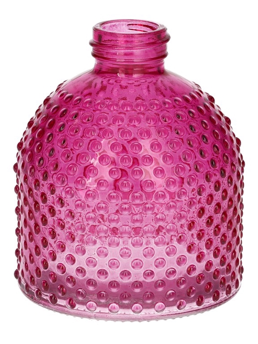 <h4>Bottle Caro14 d7.8xh9 fuchsia trans</h4>