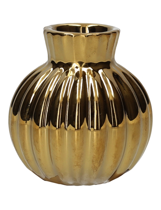 <h4>DF03-751624200 - Bottle Olly d3/6xh6.5 gold</h4>