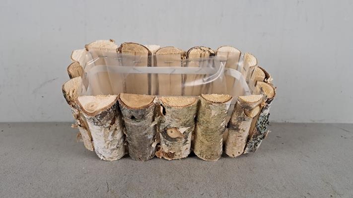 <h4>Planter Birch  24x12x10cm</h4>