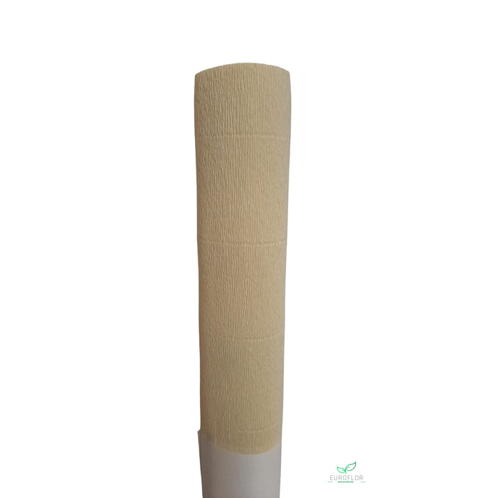 <h4>FLORISTENCREPE 50CM*2,5M CHAMPAGNE 5 ROLLEN</h4>