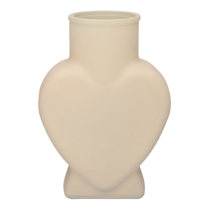 DF02-660235900 - Vase Lovely 15.5x8x22 sand matt