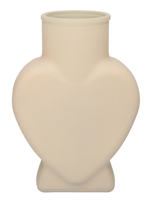 <h4>DF02-660235900 - Vase Lovely 15.5x8x22 sand matt</h4>