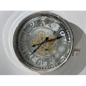 Clock Gear Ø53,5cm Shine Silve
