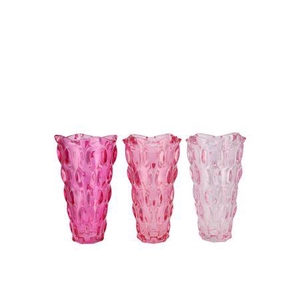 Jazz Jolly Pink Vase Ass 16x23cm