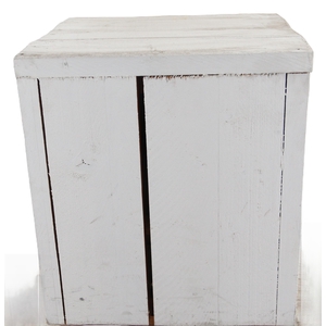Display Block Wood White A2 40x40x43cm