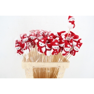 Stick Snowman+Red Scarf (05)