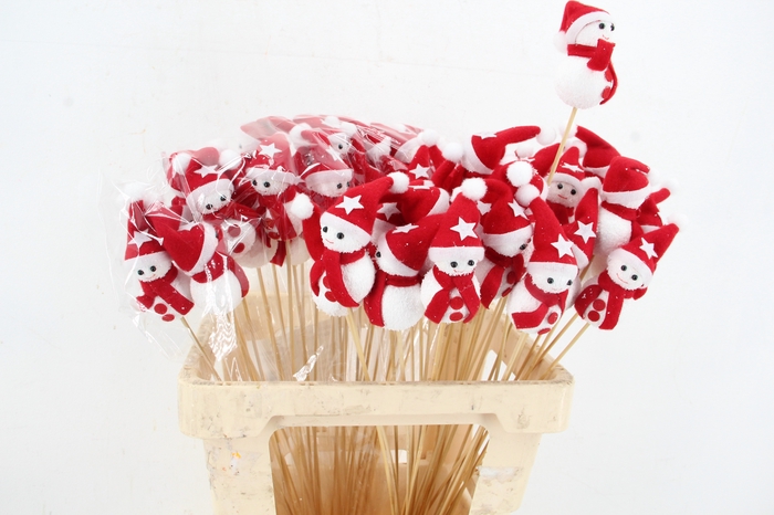 <h4>Stick Snowman+Red Scarf (05)</h4>