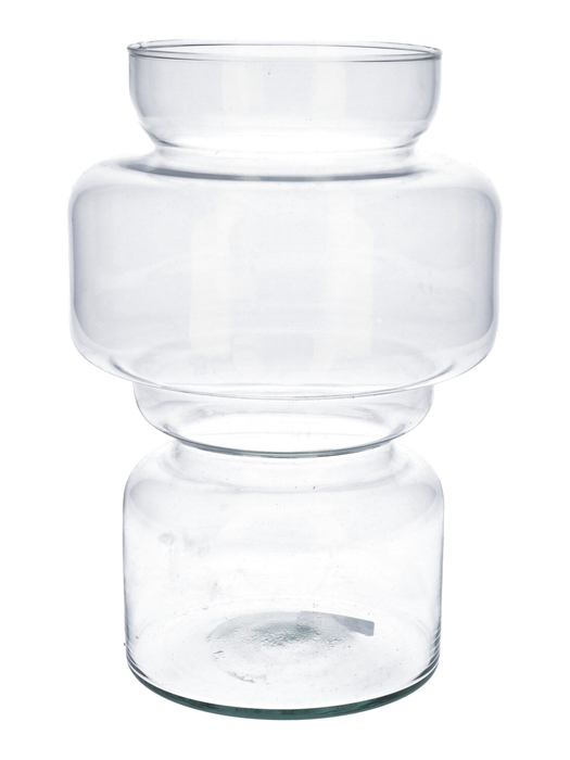 DF01-883905300 - Vase Ellena d12/16.5xh25 clear Eco