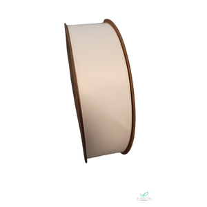RIBBON RECYCLED PET 25MM 20M CREAM