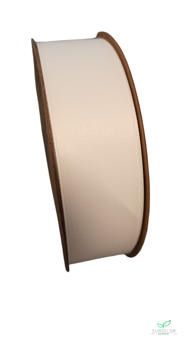 RIBBON RECYCLED PET 25MM 20M CREAM