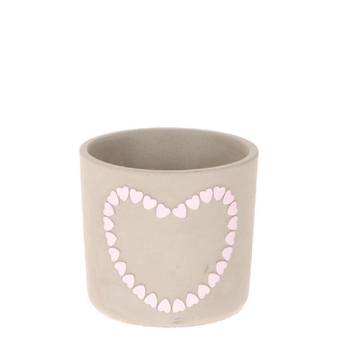 <h4>Moederdag Keramiek Amour d10.5*9.5cm</h4>