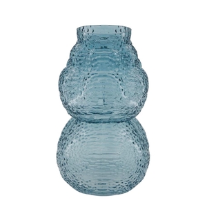Glass vase Day d16.5*27.5cm
