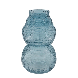Glass vase Day d16.5*27.5cm