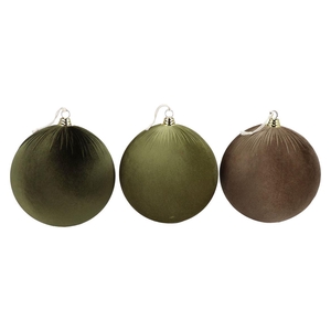 Joyful Green X-mas Ball Velvet Ass 30cm P/3